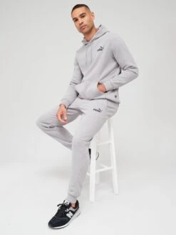 Puma Feel Good Hooded Sweat Suit - Grey -Sport Sphere VLQQZ SQ5 0000000005 GREY MDd1