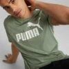Puma Essentials Big Logo T-Shirt - Green