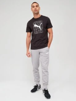 Puma Graphics Cat T-shirt - Black -Sport Sphere VLQS6 SQ3 0000000004 BLACK MDo