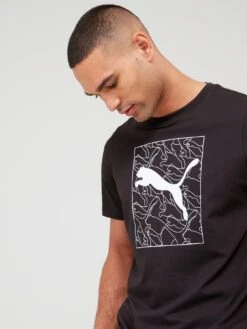 Puma Graphics Cat T-shirt - Black -Sport Sphere VLQS6 SQ4 0000000004 BLACK MDd