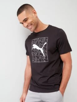 Puma Graphics Cat T-shirt - Black -Sport Sphere VLQS6 SQ6 0000000004 BLACK MDd2