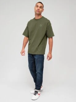 Puma Better Classics Oversized T-shirt - Khaki -Sport Sphere VLQSB SQ3 0000000058 KHAKI MDo
