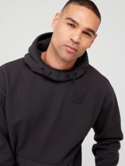 Puma Classics Utility Polar Fleece Hoodie - Black -Sport Sphere VLQSI SQ5 0000000004 BLACK MDd1