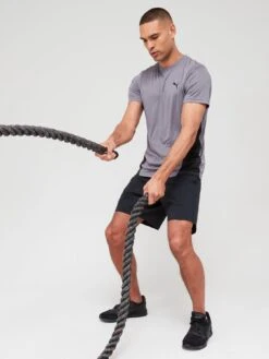 Puma Mens Train All Day T-shirt - Grey -Sport Sphere VLQSW SQ3 0000000005 GREY MDo