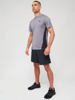 Puma Mens Train All Day T-shirt - Grey -Sport Sphere VLQSW SQ6 0000000005 GREY MDd2