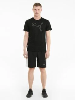 Puma Mens Train Cat T-shirt - Black -Sport Sphere VLQSZ SQ3 0000000004 BLACK MDo