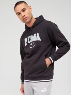 Puma Squad Hoodie - Black