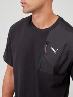 Puma Open Road T-Shirt - Black -Sport Sphere VLQT3 SQ4 0000000004 BLACK MDd