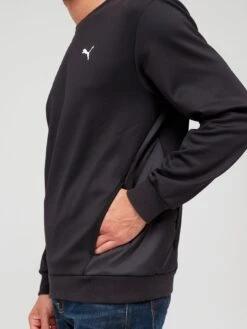 Puma Open Road Crew Sweat - Black -Sport Sphere VLQT6 SQ4 0000000004 BLACK MDd