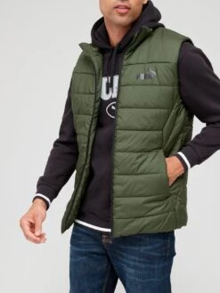 Puma Essentials Padded Gilet - Khaki -Sport Sphere VLQTH SQ5 0000000058 KHAKI MDd1