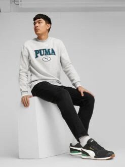 Puma Squad Crew Sweat - Grey -Sport Sphere VLQTK SQ3 0000000005 GREY MDo
