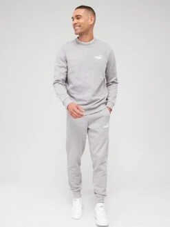 Puma Essentials Small Logo Crew Sweat - Grey -Sport Sphere VLQTN SQ3 0000000005 GREY MDo