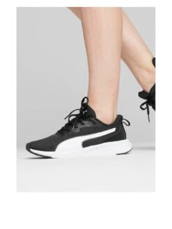 Puma Mens Running Flyer Lite Trainers - Black