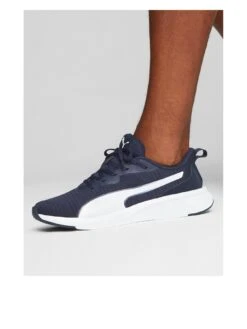 Puma Mens Running Flyer Lite Trainers - Navy