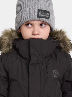 Didriksons Kids Pyrit Waterproof And Windproof Jacket - Black -Sport Sphere VLUI4 SQ2 0000000004 BLACK MDf