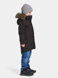 Didriksons Kids Pyrit Waterproof And Windproof Jacket - Black -Sport Sphere VLUI4 SQ4 0000000004 BLACK SLd