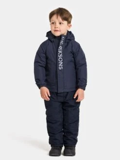 Didriksons Kids Rio Waterproof And Windproof Jacket - Navy -Sport Sphere VLUI7 SQ2 0000000048 NAVY MDf