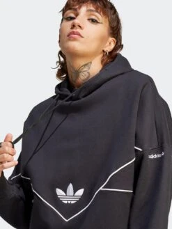 Adidas Originals Hoodie - Black/White -Sport Sphere VLZYV SQ4 0000000019 BLACK WHITE MDd