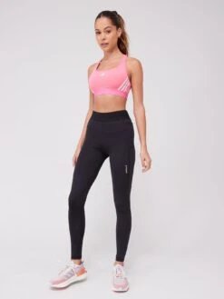 Adidas Performance Powerreact Training Medium-support 3-stripes Bra - Pink -Sport Sphere VM05Z SQ3 0000000063 PINK MDo
