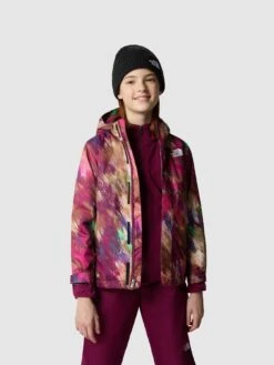 THE NORTH FACE Unisex Snowquest Jacket -Sport Sphere VM1TA SQ2 0000000315 DARK RED MDf
