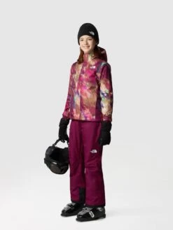 THE NORTH FACE Unisex Snowquest Jacket -Sport Sphere VM1TA SQ4 0000000315 DARK RED SLd