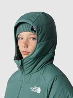 THE NORTH FACE Boys Reversible North Down Hooded Jacket - Khaki -Sport Sphere VM1WN SQ4 0000000058 KHAKI SLd