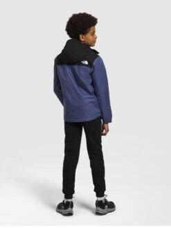 THE NORTH FACE Boys Warm Storm Rain Jacket - Blue -Sport Sphere VM1WO SQ3 0000000020 BLUE SLb