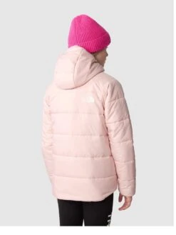 THE NORTH FACE Girls Reversible Perrito Jacket - Light Pink 7 THE NORTH FACE Girls Reversible Perrito Jacket - Light Pink -Sport Sphere VM207 SQ3 0000000367 LIGHT PINK SLb