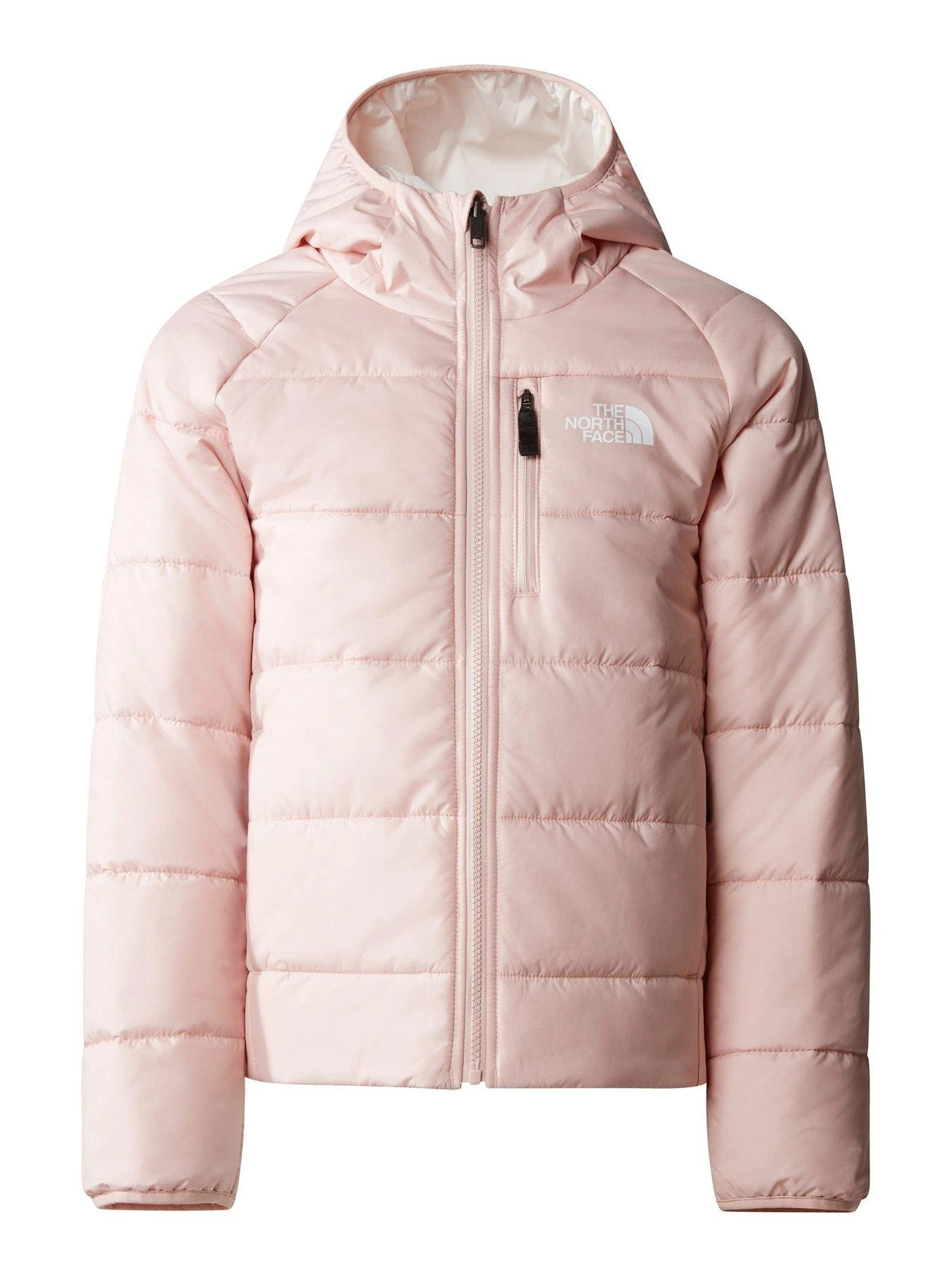 THE NORTH FACE Girls Reversible Perrito Jacket - Light Pink 4 THE NORTH FACE Girls Reversible Perrito Jacket - Light Pink - Image 4