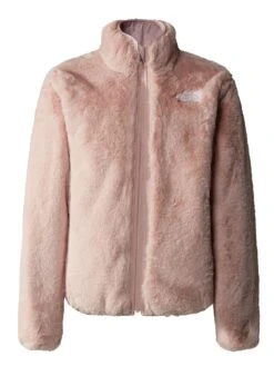 THE NORTH FACE Girls Reversible Faux Fur Mossbud Jacket - Light Pink -Sport Sphere VM209 SQ2 0000000367 LIGHT PINK MDf