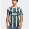 Adidas Manchester United Mens 23/24 Away Stadium Replica Shirt - Green