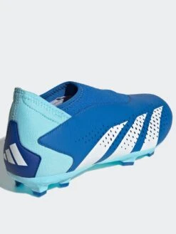 Adidas Junior Predator Accuracy Laceless 20.3 Firm Ground Football Boots - Blue -Sport Sphere VM29P SQ3 0000000020 BLUE SLb