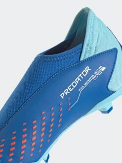 Adidas Junior Predator Accuracy Laceless 20.3 Firm Ground Football Boots - Blue -Sport Sphere VM29P SQ6 0000000020 BLUE SLd