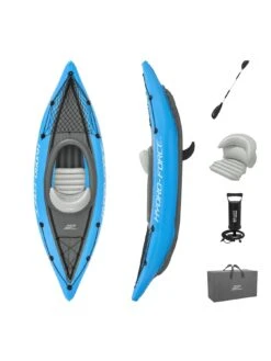 Hydro-Force Cove Champion X1 Inflatable One Person Kayak Set -Sport Sphere VM5NQ SQ4 0000000088 NO COLOR SLd1
