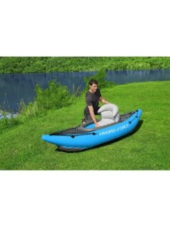 Hydro-Force Cove Champion X1 Inflatable One Person Kayak Set -Sport Sphere VM5NQ SQ6 0000000088 NO COLOR SLd3