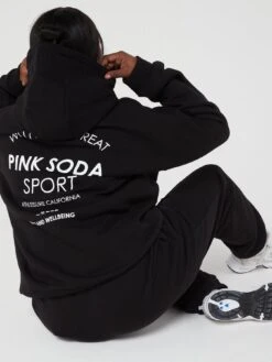 Pink Soda Salado Hoodie Plus -Sport Sphere VM9RO SQ4 0000000004 BLACK MDd