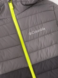 Columbia Boys Powder Lite Insulated Jacket - Dark Grey -Sport Sphere VMBOA SQ4 0000000070 DARK GREY SLd