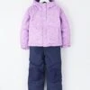 Columbia Kids 2 Piece Buga Ski Insulated Jacket And Pants Set - Lilac
