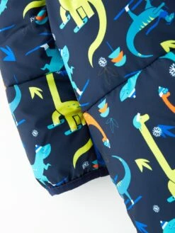 Columbia Infant Snuggly Bunny Dinosaur Print Bunting Insulated Snowsuit - Navy -Sport Sphere VMBP9 SQ5 0000000048 NAVY SLd1