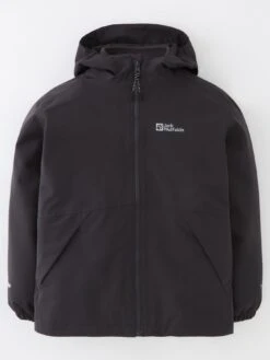 Jack Wolfskin Children's Iceland 3 In 1 Jacket - Black