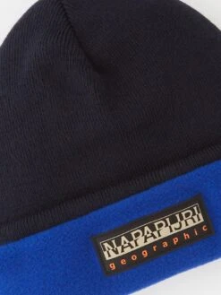NAPAPIJRI Napapirjri Halley Kids Colourblock Beanie -Sport Sphere VMF4P SQ4 0000000020 BLUE SLd1