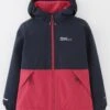 Jack Wolfskin Children's Snowy Days Insulated Jacket - Pink