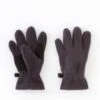 Jack Wolfskin Children's Fleece Gloves - Black