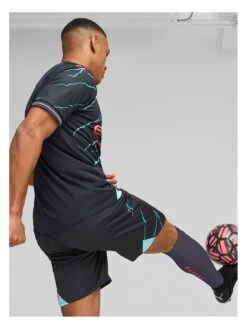 Puma Mens Manchester City 23/24 Third Short Sleeved Shirt - Black -Sport Sphere VMI5E SQ3 0000000004 BLACK SLb