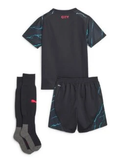 Puma Little Kids Manchester City 23/24 Third Kit - Black -Sport Sphere VMI5I SQ3 0000000004 BLACK SLb