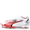 Puma Mens Ultra Match Firm Ground Football Boot - White