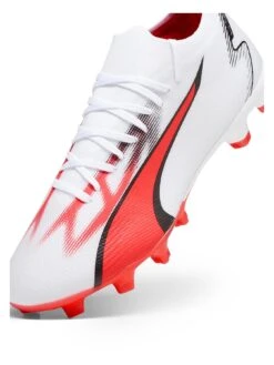 Puma Mens Ultra Match Firm Ground Football Boot - White -Sport Sphere VMI94 SQ4 0000000013 WHITE SLt