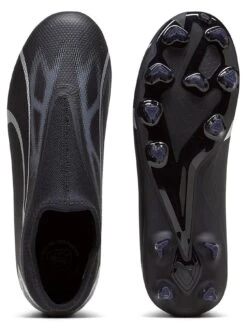 Puma Youth Ultra Match Laceless Firm Ground Football Boots - Black -Sport Sphere VMI98 SQ5 0000000004 BLACK SLu