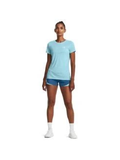 UNDER ARMOUR Womens Training Logo Tee - Blue -Sport Sphere VMN8U SQ3 0000000020 BLUE MDo