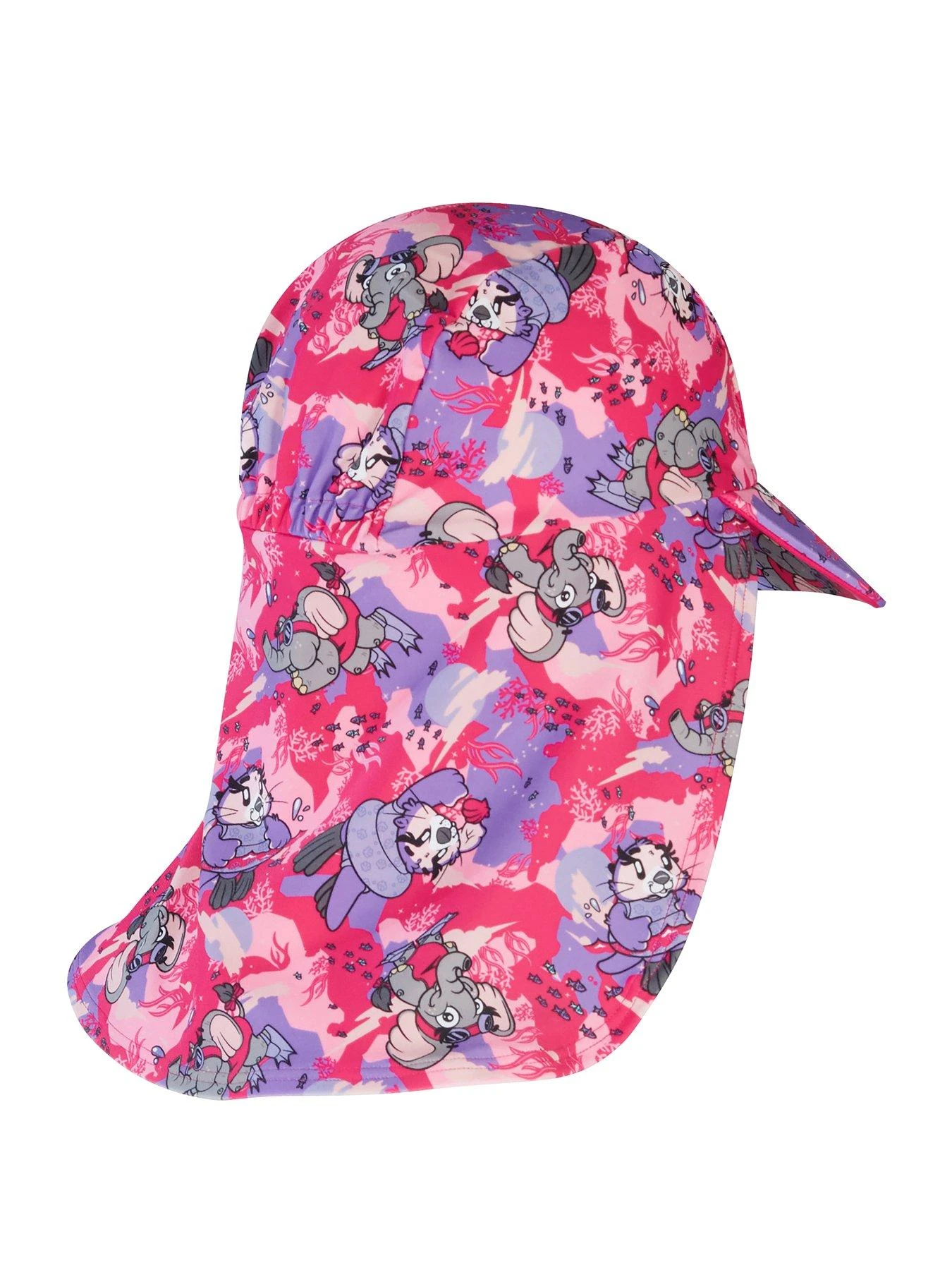 Speedo Girls Learn To Swim Sun Protection Hat 5 Speedo Girls Learn To Swim Sun Protection Hat - Image 5